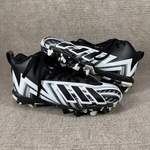 Adidas Cleats Freak Spark MD J 23‎ Kids 5 Black White Football Sportwear HP5962